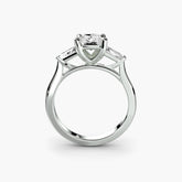 Three-Stone Ring (Baguette Side Stones) 2