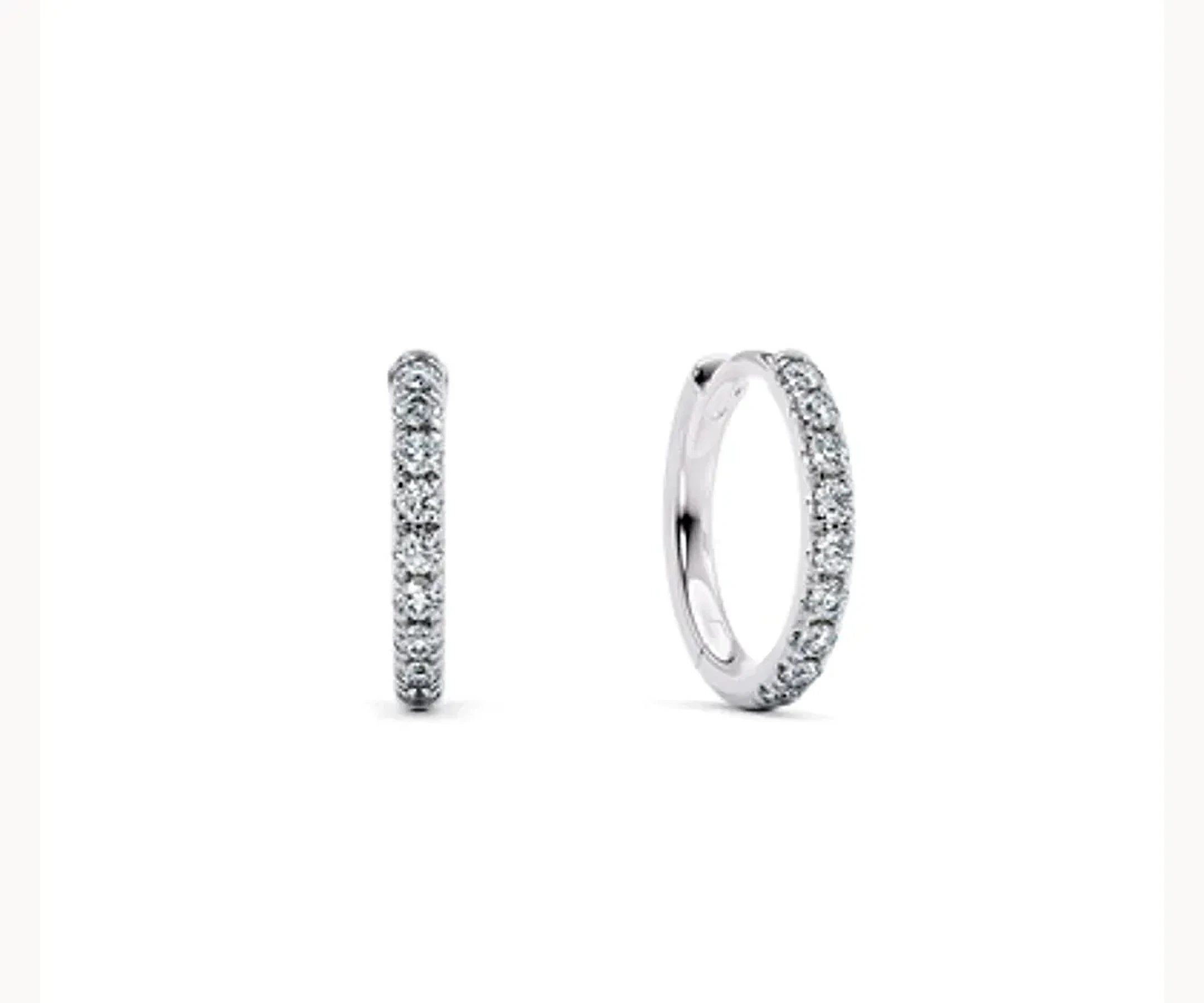 Bromelia · Argollas de diamantes — Blanco — Foto 1