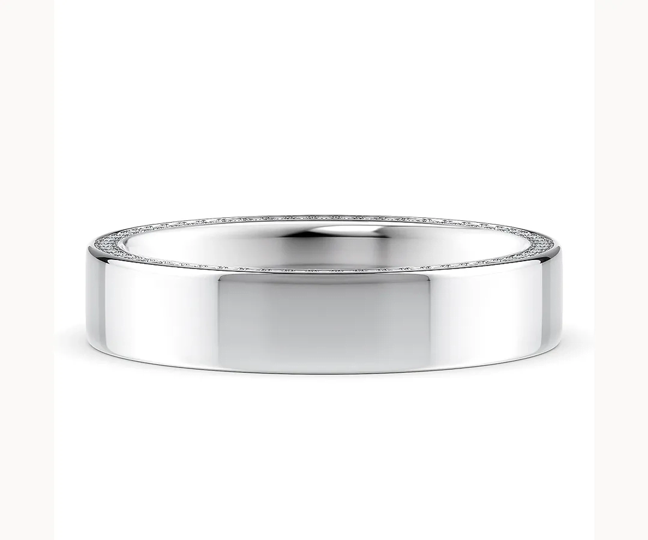 Filandia · Argolla con canto de diamantes — Blanco — Foto 1