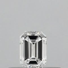 0.20ct Emerald Lab Grown Diamond (Colour D, Clarity VVS2, IGI Certified)