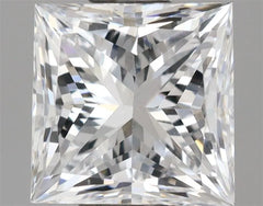0.51ct Princess Lab Grown Diamond (Colour E, Clarity VS1, IGI Certified)