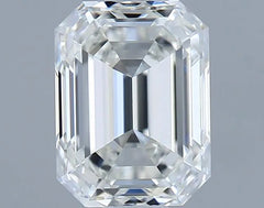 0.70ct Emerald Natural Diamond (Colour G, Clarity VVS2, GIA Certified)