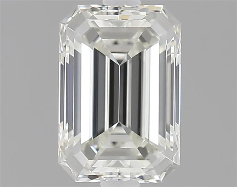 0.71ct Emerald Natural Diamond (Colour G, Clarity IF, Cut VG, IGI Certified)