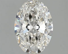 1.42ct Oval Lab Grown Diamond (Colour G, Clarity VVS2, IGI Certified)