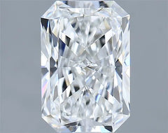 1.50ct Radiant Lab Grown Diamond (Colour E, Clarity VVS1, IGI Certified)