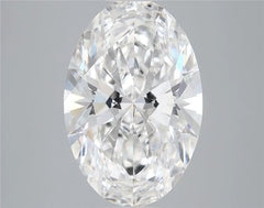 3.05ct Oval Lab Grown Diamond (Colour D, Clarity VS2, IGI Certified)