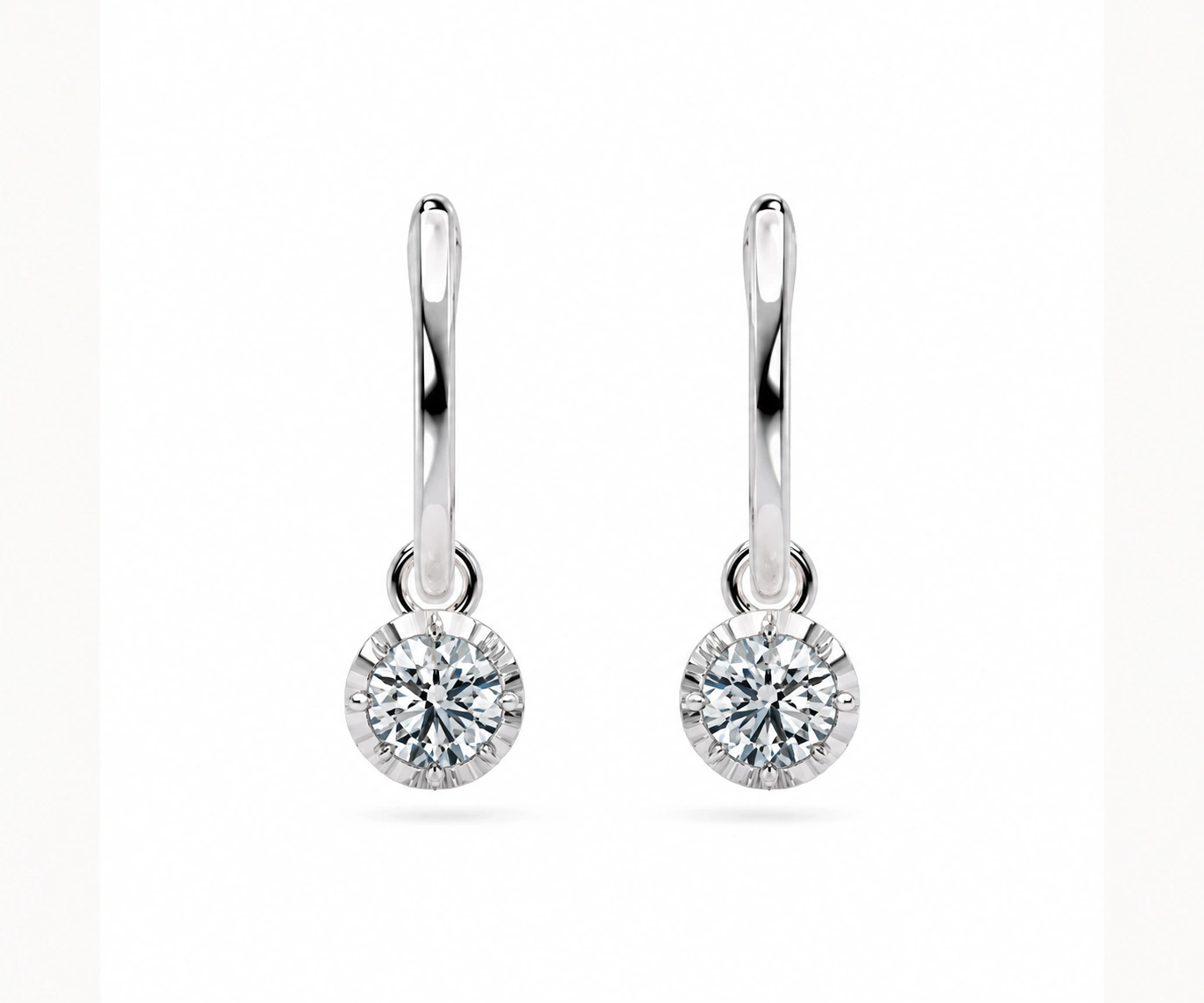 Cattleya · Aretes colgantes — Blanco — Foto 1