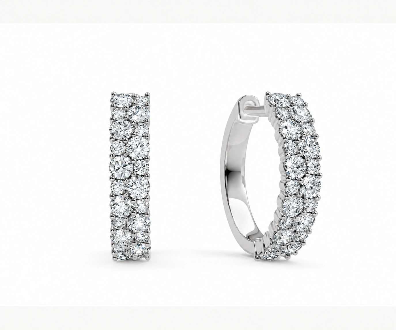 Guaria · Argollas de diamantes — Blanco — Foto 1