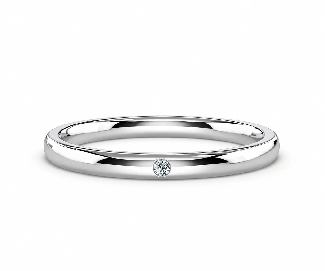 Aguadas · Argolla con diamantes — Blanco — Foto 1